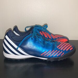 Adidas Predator Absolado Soccer Cleats Metalic Blue V22087 Men's US‎ Size 7.5